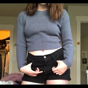 Gray sweater